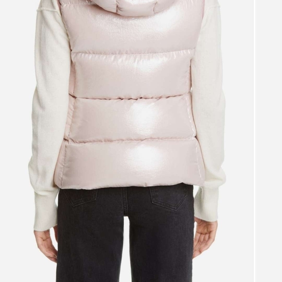 Moncler Pink Puffer Vest - Picture 3 of 10